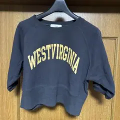 スウェット5部袖