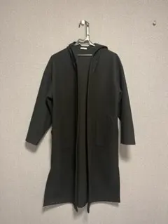 GU ジーユー ロングコート 黒 ブラック Sサイズ