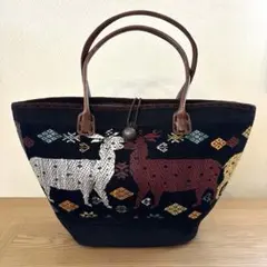 tao ピンクギンガムチェック トートバッグ トーベヤンソン - メルカリ