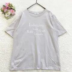 【アフタヌーンティーワードローブ】 プリント柄 Tシャツ カットソー (M-L)のサムネイル
