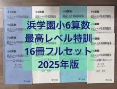 2026年最新】浜学園 小6 最高レベル特訓 テキストの人気アイテム