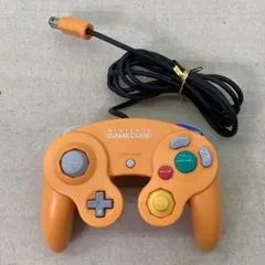 Nintendo 任天堂 ゲームキューブ 純正コントローラ 後期型　オレンジ　J