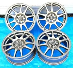 最終値下げ送料込希少WRX純正ホイール 4本GDBインプ100PCD 17インチ