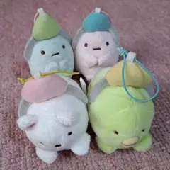 すみっコぐらし てのりぬいぐるみ UFOキャッチャー4個セット