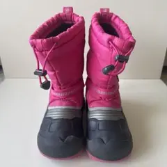 KEEN 防水ピンクブーツ 19.5cm