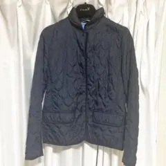 UNIQLOネイビー キルティングジャケット