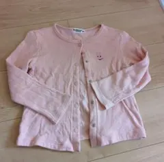 ミキハウス ピンク カーディガン 100cm Hot Biscuits