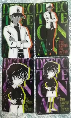 名探偵コナン ソリッドアートシリーズペタっとカードコレクション　服部平次 灰原哀