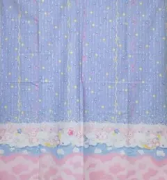 メルヘン　ゆめかわ　うさぎプリント　オックス生地　1m