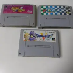 スーパーファミコン ゲームソフト 3本セット