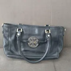 Tory Burch 黒 レザー ショルダーバッグ