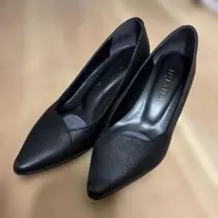 Diana ブラック パンプス 中ヒール
