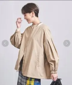 【美品】ユナイテッドアローズ　PE/C ZIP ブルゾン