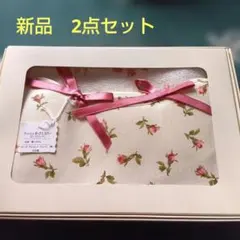 新品♡ローラアシュレイ　ティッシュボックスカバー　ハンドタオルセット　日本製