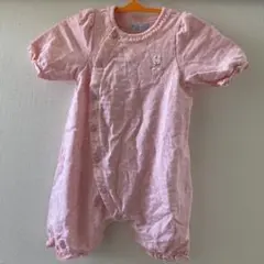 ミキハウス　50〜60 ロンパース　ピンク　女の子