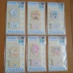 SONIC & FRIENDS ×Sanrio アクリルスタンド 全6種セット - メルカリ
