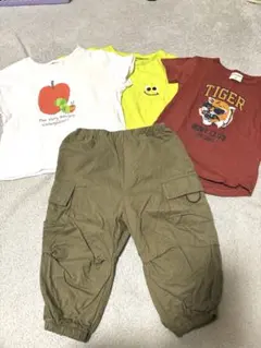 ベビーTシャツズボンセット はらぺこあおむし カーゴパンツ 子供服