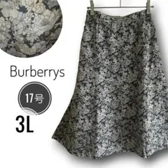 値下げ↓3L リバティ好きさん✿ 希少✨17号✨美品✨バーバリー✅ ヴィンテージのサムネイル