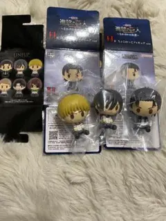 進撃の巨人 一番くじ　ちょこのっこフィギュア　ミカサ　アルミン　エレン