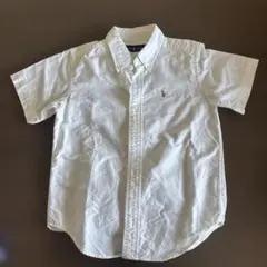 子供服　Ralph Lauren 半袖シャツ 120 ホワイト