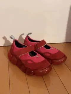 grounds スニーカー レッド ピンクのサムネイル