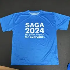 SAGA 2024 Tシャツ LL 青　非売品