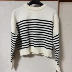 ボーダーズアットバルコニー✖️バンヤードストーム ボーダーニット