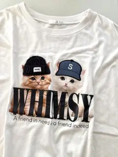 FUN ネコ Tシャツ フリーサイズのサムネイル