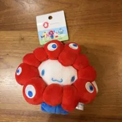 シナモンロール　ミャクミャクマスコットキーホルダー