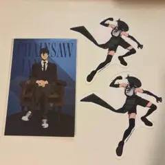 チェンソーマン レゼ編 渋谷交差展 ステッカー2枚セット