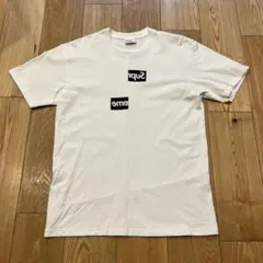ss12 supreme × CDG dot box logo T-shirts - メルカリ