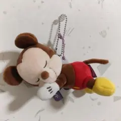 ミッキー ぬいぐるみ ストラップ すやすやフレンド キーホルダー ミッキーマウス