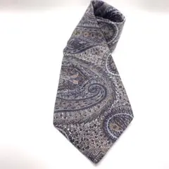 ✨美品✨　Dior ディオール ペイズリー柄 ネイビー系 ネクタイ　成人式