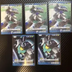 ガンダムウォー ガンダムNT-1 ジムIII 5枚セット