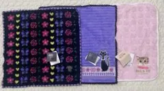 ANNA SUI PAUL & JOE タオルハンカチ 3枚セットのサムネイル