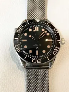 ロゴ MOD カスタム ファーストダイバー オマージュ NH35 文字盤グレー ロゴ MOD カスタム ファーストダイバー オマージュ NH35 文字盤