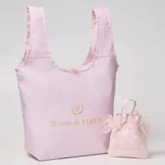 Maison de FLEUR 保冷バッグ＆ミニミニトート PINK