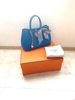 エルメス　HERMES ガーデンパーティー tpm ブルーイドラのサムネイル