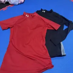 UNDER ARMOUR アンダーシャツ キッズ 2枚セット
