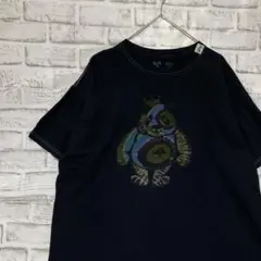 90sヴィンテージTシャツ！ブラック半袖古着L 26
