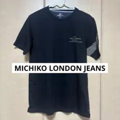 MICHIKO LONDON JEANS　半袖Tシャツ　ブラック　Mサイズのサムネイル