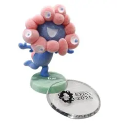 万博　EXPO2025 ミャクミャクフロッキーフィギュア　バランスポーズ