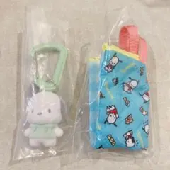サンリオ レトロレッスンバッグ カラナビ チャーム ポチャコ ポチャッコ セット