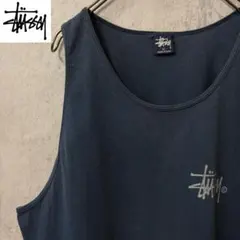 【激レア】90s STUSSY ステューシー　タンクトップ　USA製　完売モデルのサムネイル