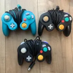 ゲームキューブ コントローラー 3個セット　ジャンク