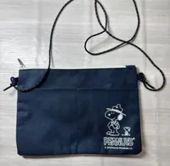 じゃらん 付録 PEANUTS SNOOPY スヌーピーサコッシバッグ