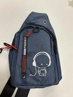 STAY PRO FESS ボディバッグ Lサイズ ダークブルー