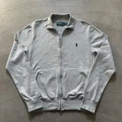 ち*ぃ様 希少モデル 90sラルフローレン ドライバーズスウェット フルジップ