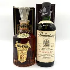 古酒未開栓 2本King of Scots 17 Years Old ウイスキー - メルカリ