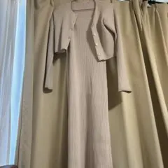 GU リブ編み セットアップ Sサイズ